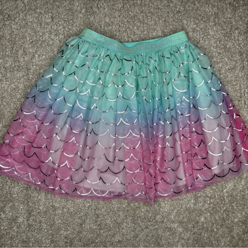 Chenault Girl Multicolor Mermaid Skirt